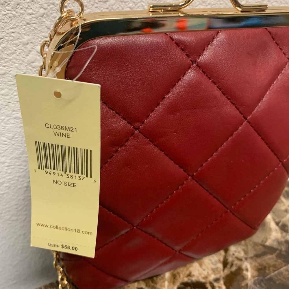 Red collection18 purse new with tag - Picture 3 of 7